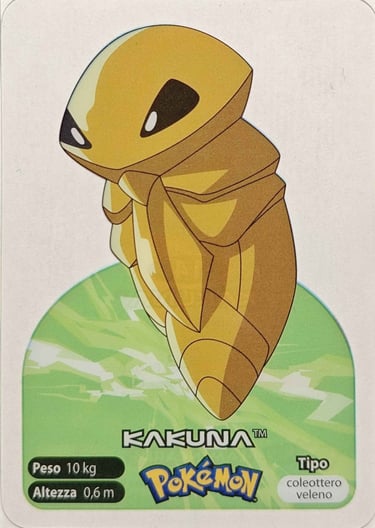 14 Kakuna lamincards spécial édition