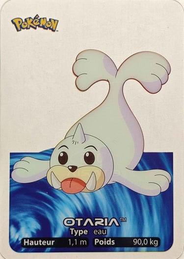 86 Otaria Lamincards Pokémon série 1