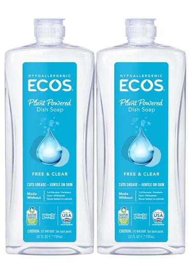 non toxic fragrance free dish soap