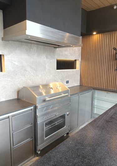 Mobiliario residencial- Asador, campana