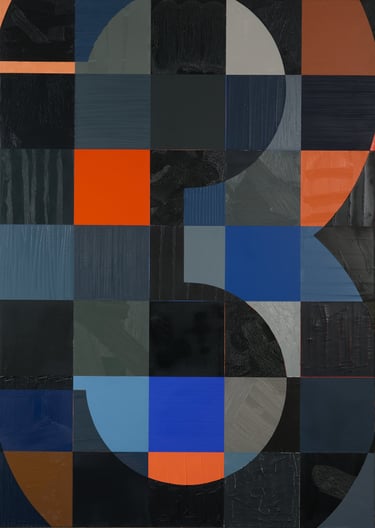 Het kunstwerk '3' van Henk Tieten