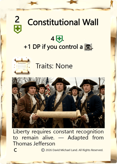 Constitutional Wall