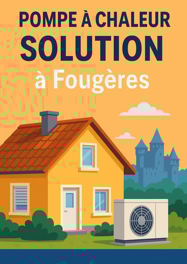Pompe à chaleur installateur chauffagiste à Fougère