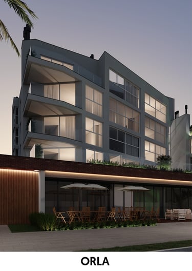 Um prédio multifamiliar - ORLA na cidade de Pelotas. Construtora Valori Empreendimentos