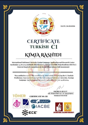 uluslararası online eğitim sertifika