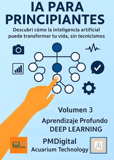 Portada Volumen 3 - Aprendisaje Profundo DEEP LEARNING