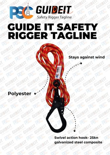 PSC Guide-It Safety Rigger Tagline
