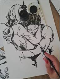 unique interior wooden door