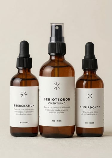 Hands holding a glowing crystal with a soft natural background.