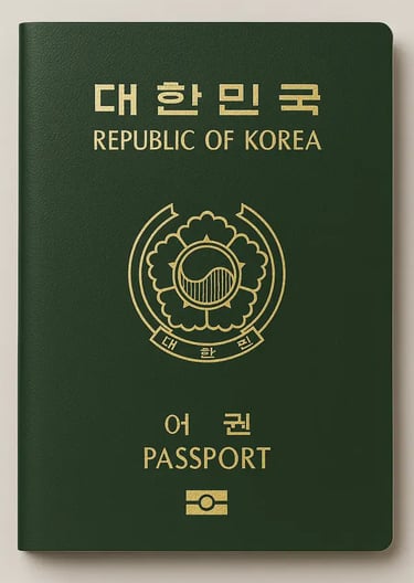 Passeport de la république de Corée du sud
