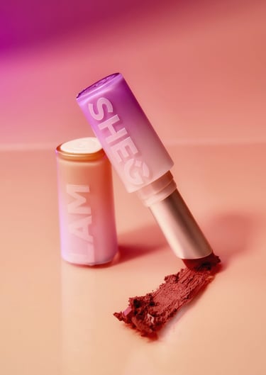 Beauty product photography