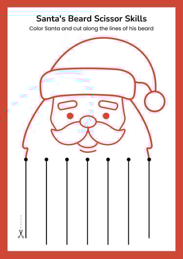 scissor skills worksheets printable books