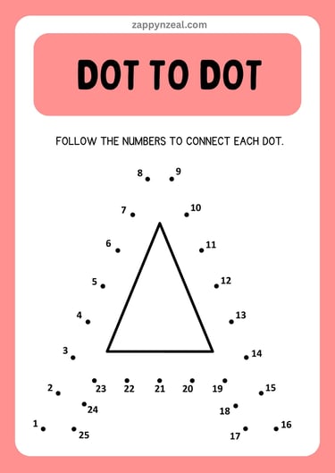 Dot to dot activity worksheets alphabets