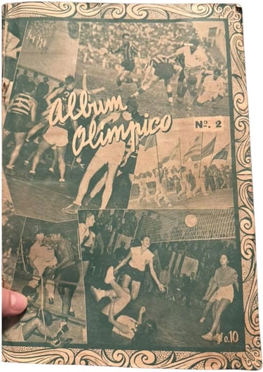 1947 Sportlandia Album Olimpico No 2 Sports Cards from Uruguay