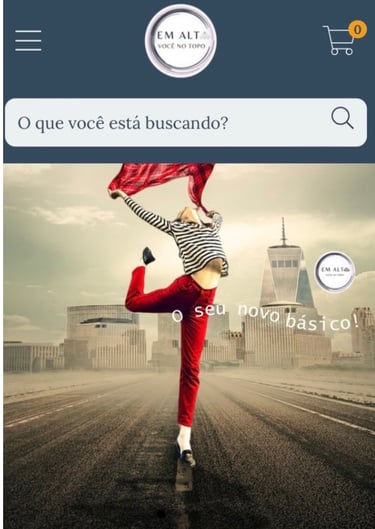 Apresentação de e-commerce e loja virtual em alta desenvolvida com foco em vendas pela CVO Digital