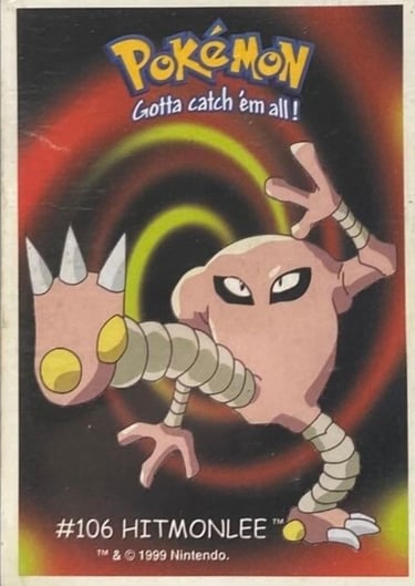 Hitmonlee Dunkin Boomer 1999