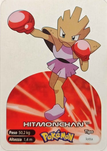 107 Hitmonchan lamincards spécial édition