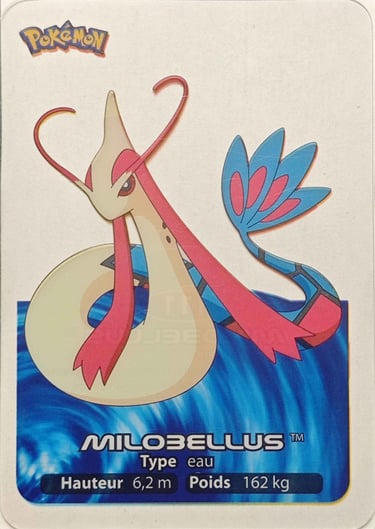 111 Milobellus Lamincards Pokémon série 3