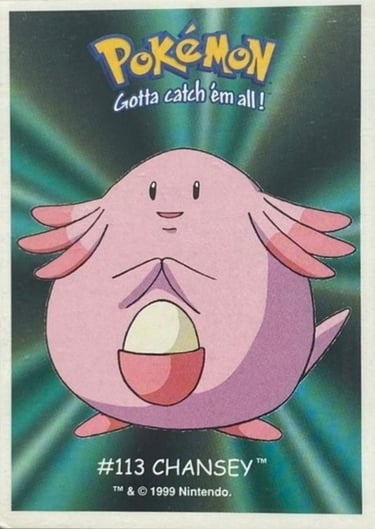 Chansey Dunkin Boomer 1999