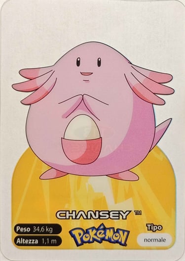 113 Chansey lamincards spécial édition