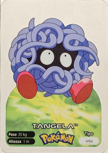 114 Tangela lamincards spécial édition