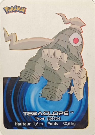 117 Teraclope Lamincards Pokémon série 3