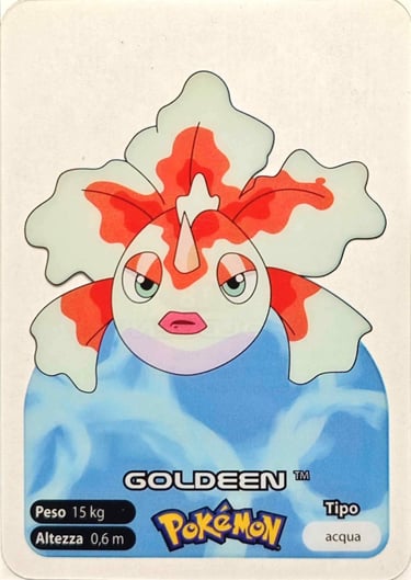 118 Goldeen lamincards spécial édition