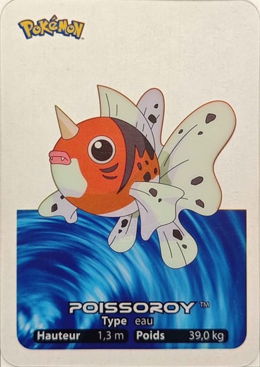 119 Poissoroy Lamincards Pokémon série 1