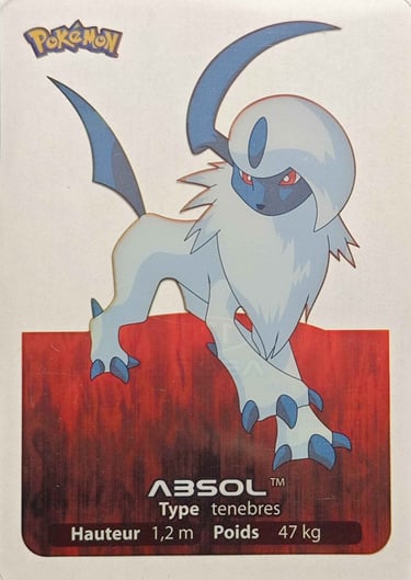 120 Absol Lamincards Pokémon série 3