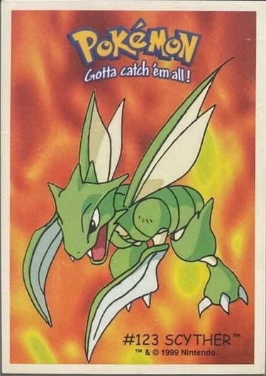 Scyther Dunkin Boomer 1999