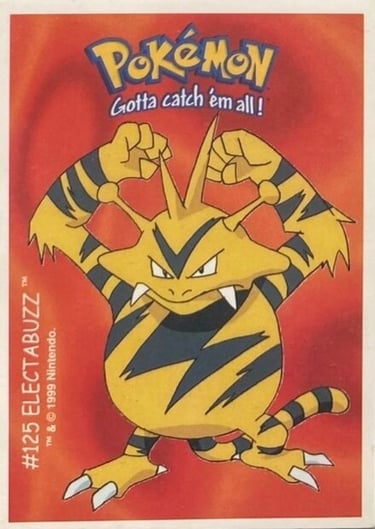 Electabuzz Dunkin Boomer 1999