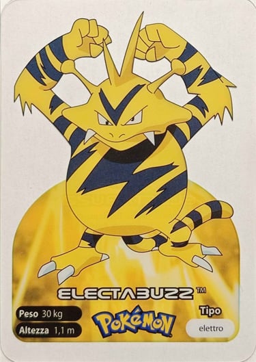 125 Electabuzz lamincards spécial édition