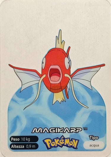 129 Magikarp lamincards spécial édition