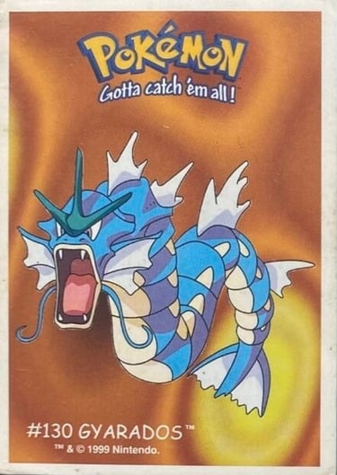 Gyarados Dunkin Boomer 1999