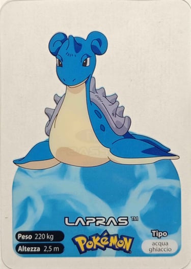 131 Lapras lamincards spécial édition