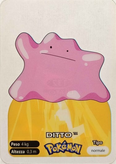 132 Ditto lamincards spécial édition
