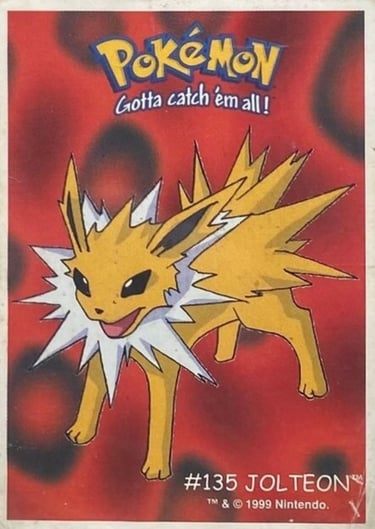 Jolteon Dunkin Boomer 1999