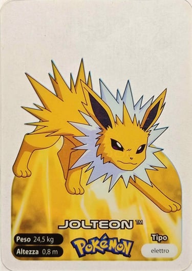 135 Jolteon lamincards spécial édition