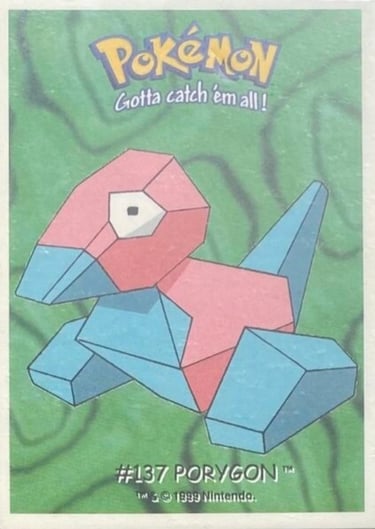 Porygon Dunkin Boomer 1999