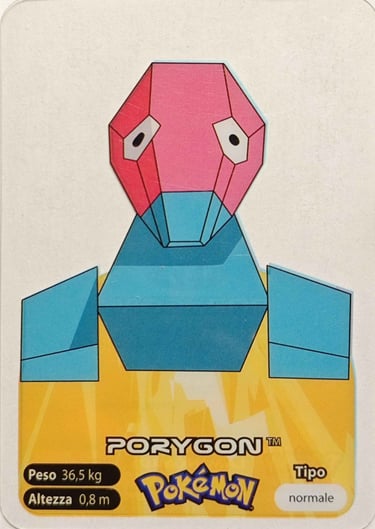 137 Porygon lamincards spécial édition