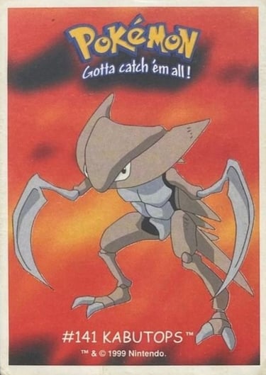 Kabutops Dunkin Boomer 1999