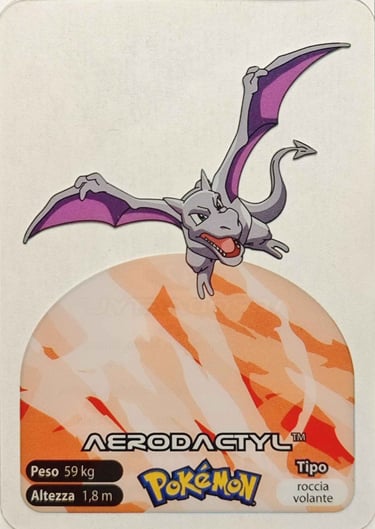 142 Aerodactyl lamincards spécial édition