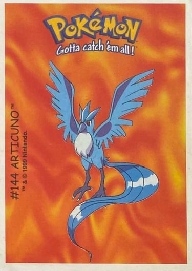 Articuno Dunkin Boomer 1999
