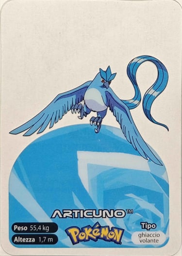 144 Articuno lamincards spécial édition