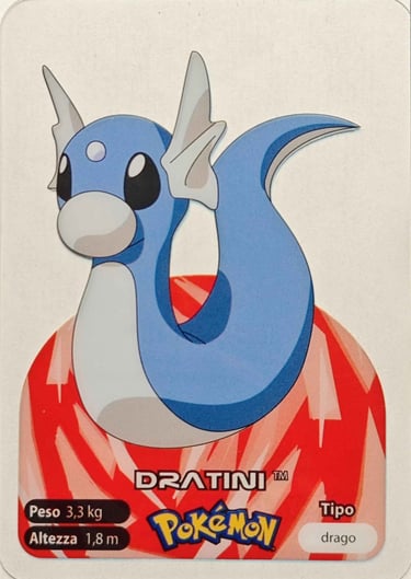 147 Dratini lamincards spécial édition