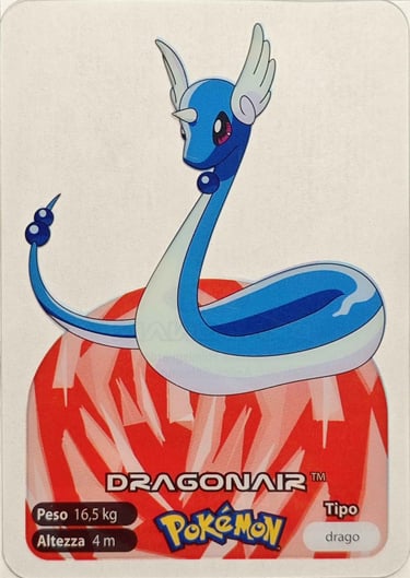 148 Dragonair lamincards spécial édition
