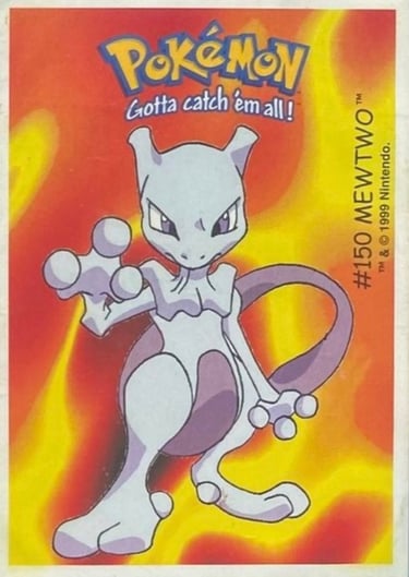 Mewtwo Dunkin Boomer 1999