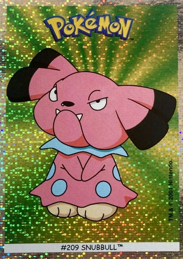 Snubbull Dunkin Boomer 2001 foil