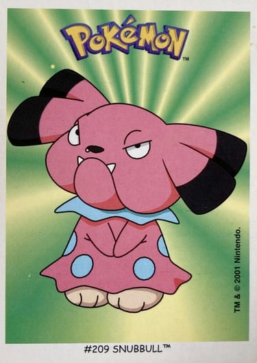 Snubbull Dunkin Boomer 2001