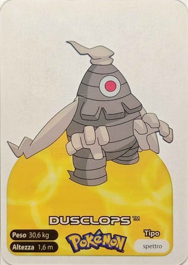 356 Dusclops Lamincards spécial édition